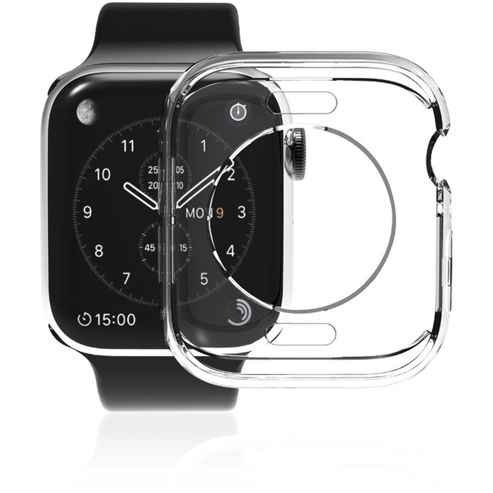 AlzaGuard Crystal Clear TPU HalfCase az Apple Watch 45mm számára (AGD-WCH0006Z)