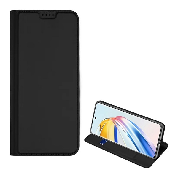 Dux Ducis Skin Pro Honor Magic6 Lite 5G Flip Tok - Fekete