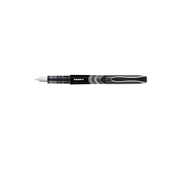 Zebra Kupakos töltőtoll - 0.6mm / Fekete (69481)