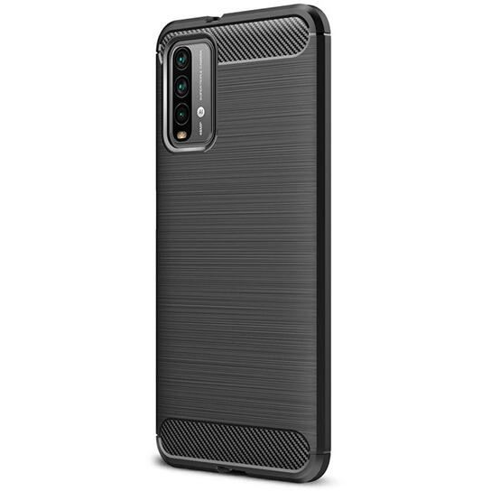 Gigapack Xiaomi Poco M3 szilikon tok fekete (GP-28430) (GP-28430)