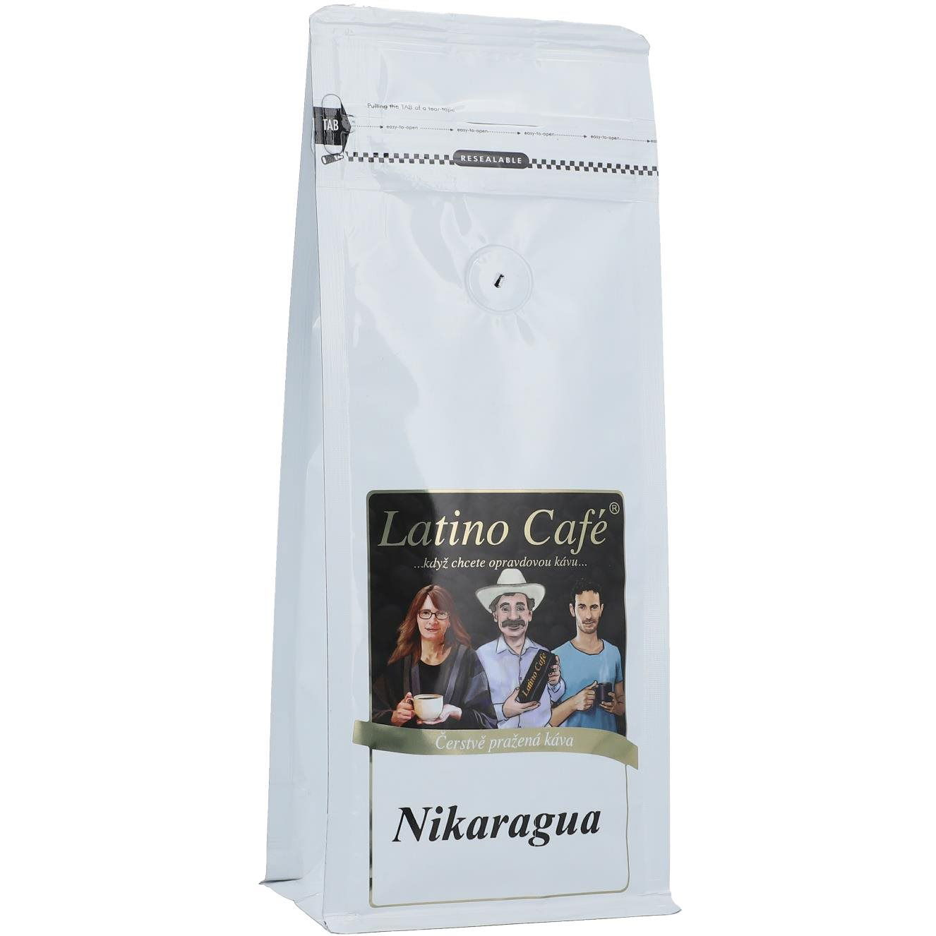 Latino Café Coffee Nicaragua, bean 500g (08061)