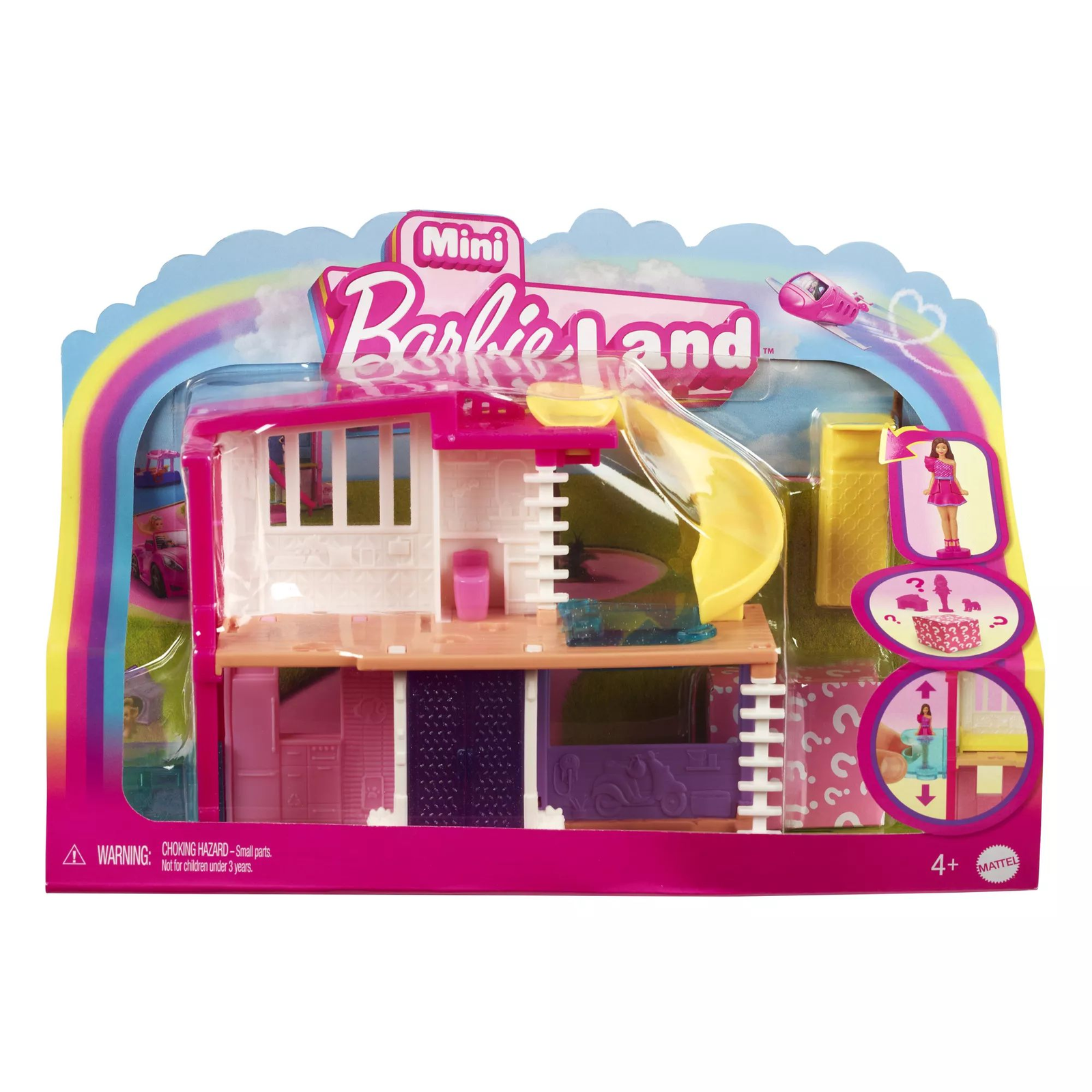 Mattel Barbie Mini BarbieLand ház - Kertvárosi álomház (HYF47)