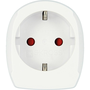 Skross hálózati csatlakozó adapter (240V, EU2 pin - UK, földelt, utazótöltő) fehér (1.500230-E)