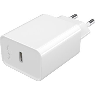 mophie essentials 20W USB-C PD wall adapter Universale Bianco AC Ricarica rapida Interno