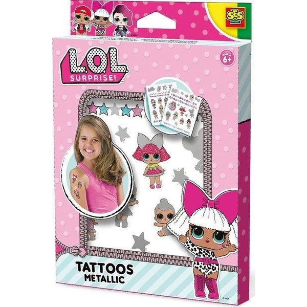 SES Creative L.O.L. Tattoos metallic