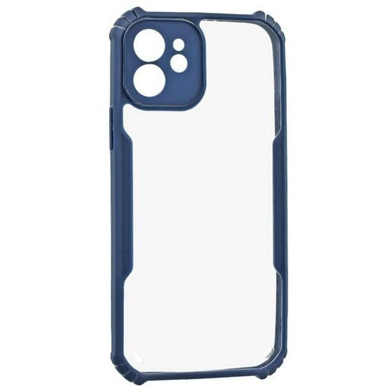 Gigapack Apple iPhone 12 Pro tok akril hátlappal kék (GP-155865) (GP-155865)