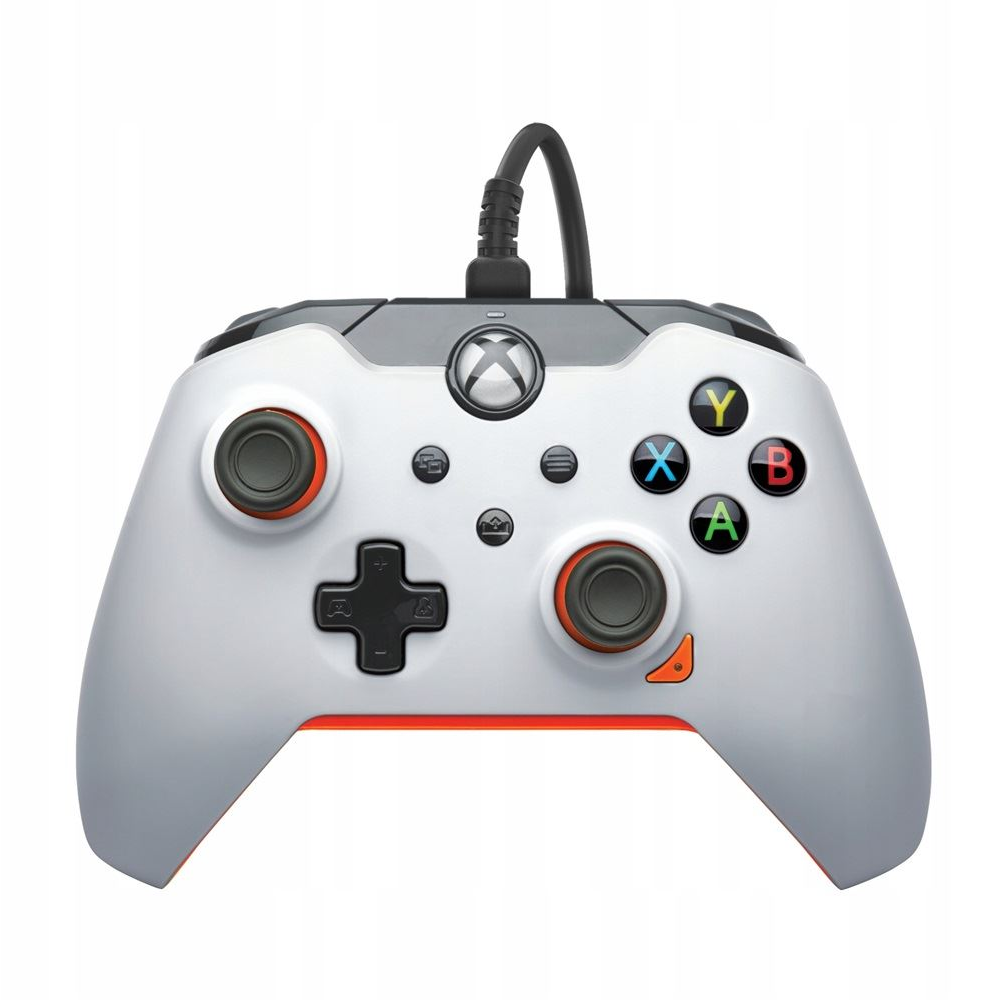 PDP 049-012-WO játékvezérlő Narancssárga, Fehér USB Gamepad Analóg/digitális PC, Xbox, Xbox One X, Xbox Series S, Xbox Series X (049-012-WO)
