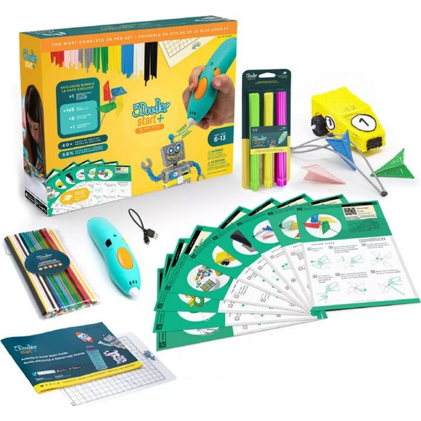 3Doodler Start Plus Costc komplektas rozszerzony 3D olovka 0,77 mm Tirkizno
