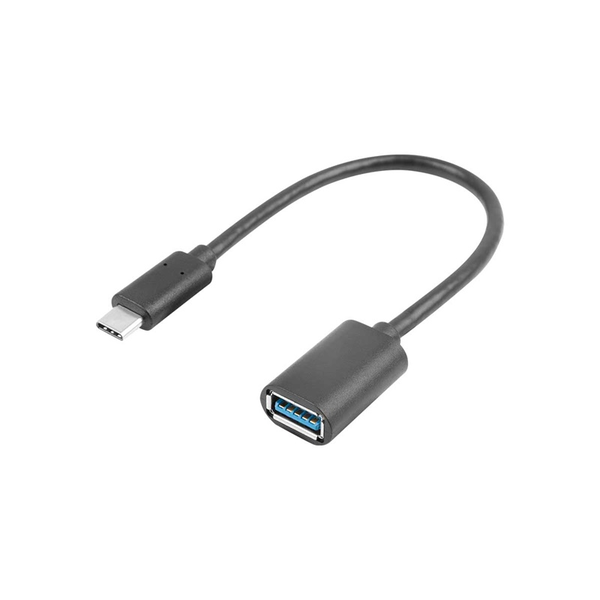 Lanberg Adaptér USB TYP-C(M) na USB-A(F) 3.1, 15 cm