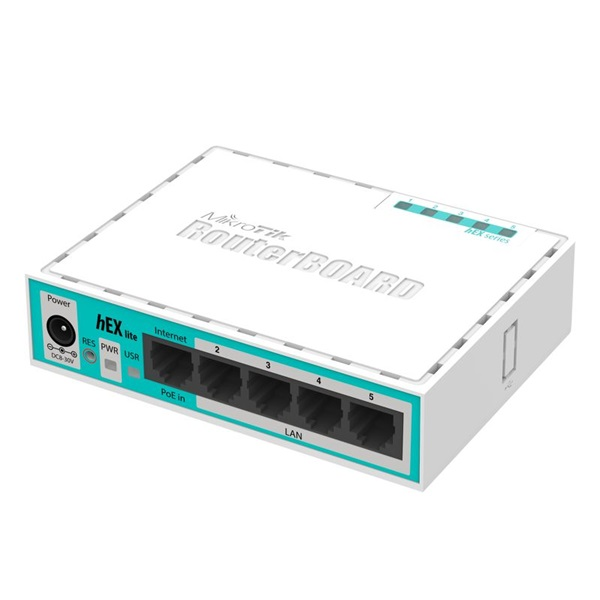 MikroTik hEX lite (RB750R2)