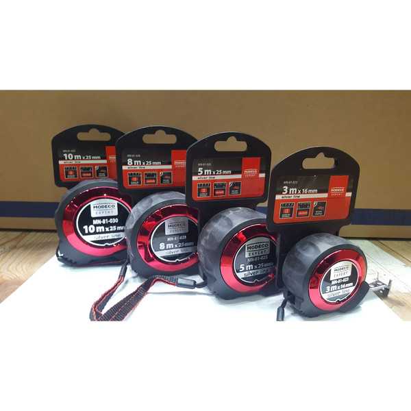 Modeco Miara zwijana 10m x 25mm (MN-81-030)
