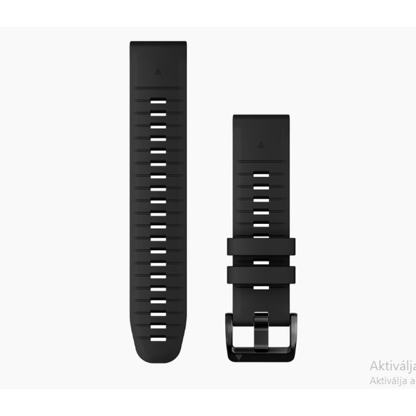 Garmin QuickFit óraszíj szilikon 22mm fekete (010-13280-00)
