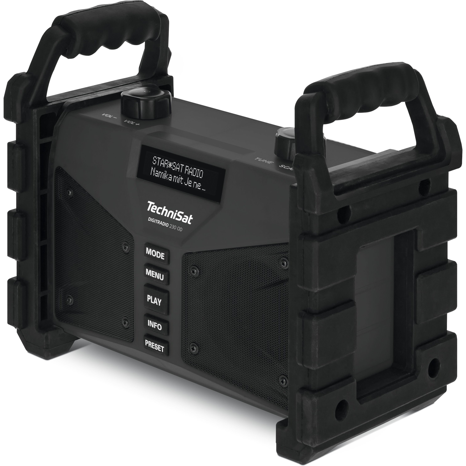 TechniSat 0002/3907 Digitradio 230 OD Rádió Fekete (0002/3907)