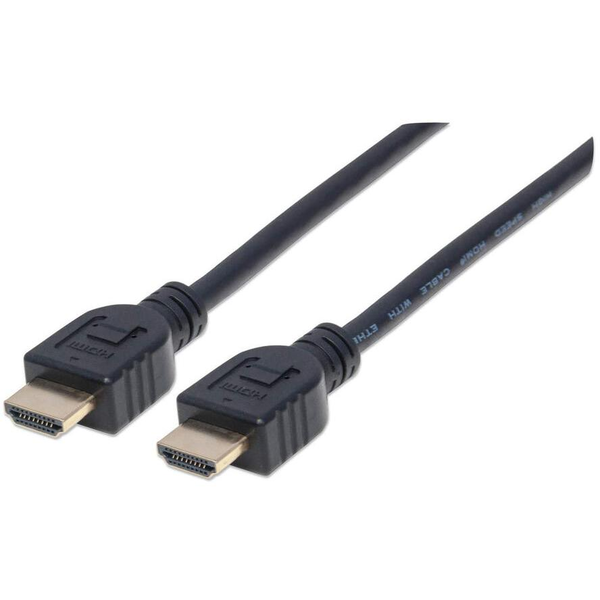 Manhattan 353946 HDMI-kabel 3 m HDMI Type A (Standard) Sort