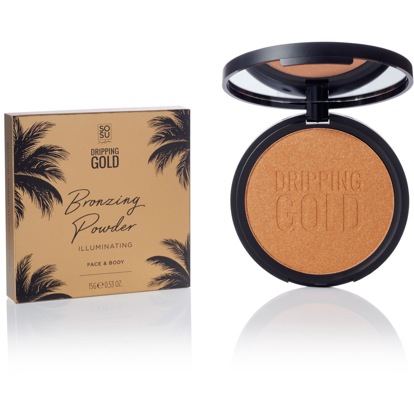 DRIPPING GOLD Bronzing Powder - bronzosító, csillogó, 15g (5391537260056)