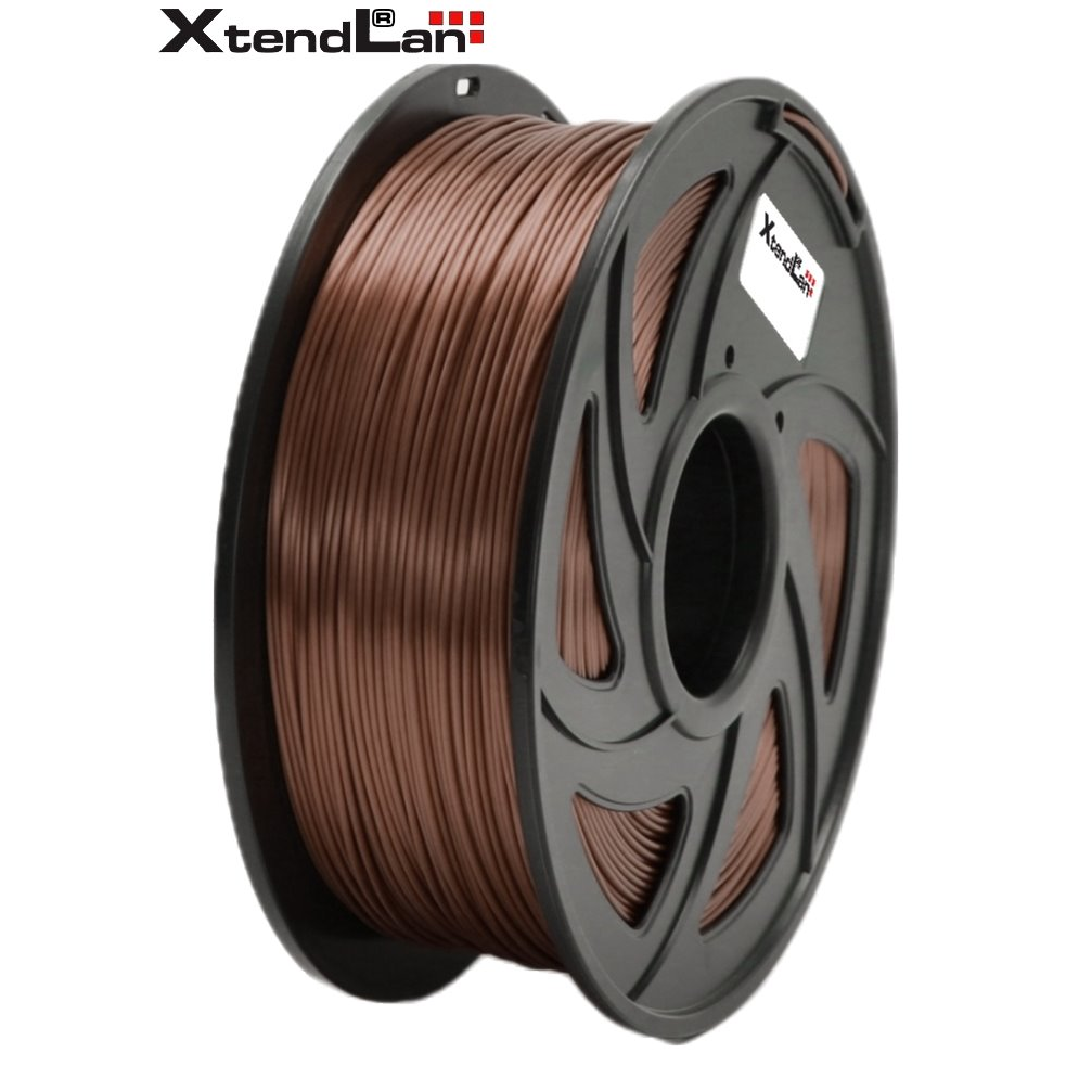 XtendLAN 3DF-PLA1.75-SCR Filament PLA 1.75mm 1kg - Fényes réz (3DF-PLA1.75-SCR 1KG)