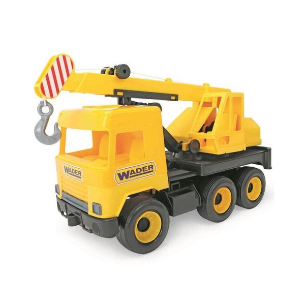 Wader Middle Truck daruskocsi 38cm sárga (32122)