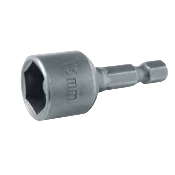  Modeco Klucz nasadowy magnetyczny do wkrętarki 1/4\" 10mm - MN-16-010B