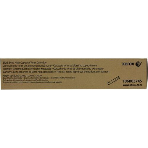 Xerox 106R03745 тонер касета 1 броя Оригинал Черен