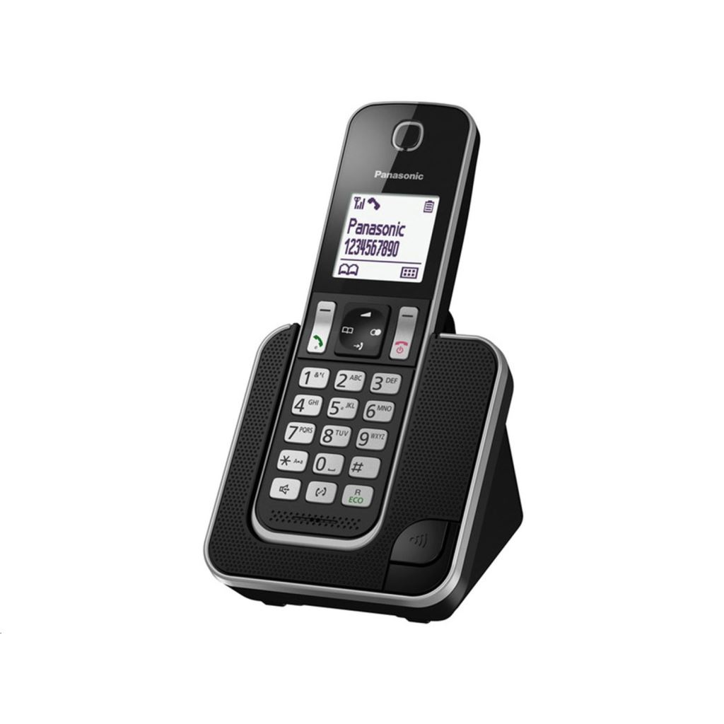 Panasonic KX-TGD310PDB DECT vezetéknélküli telefon fekete-ezüst (KX-TGD310PDB)