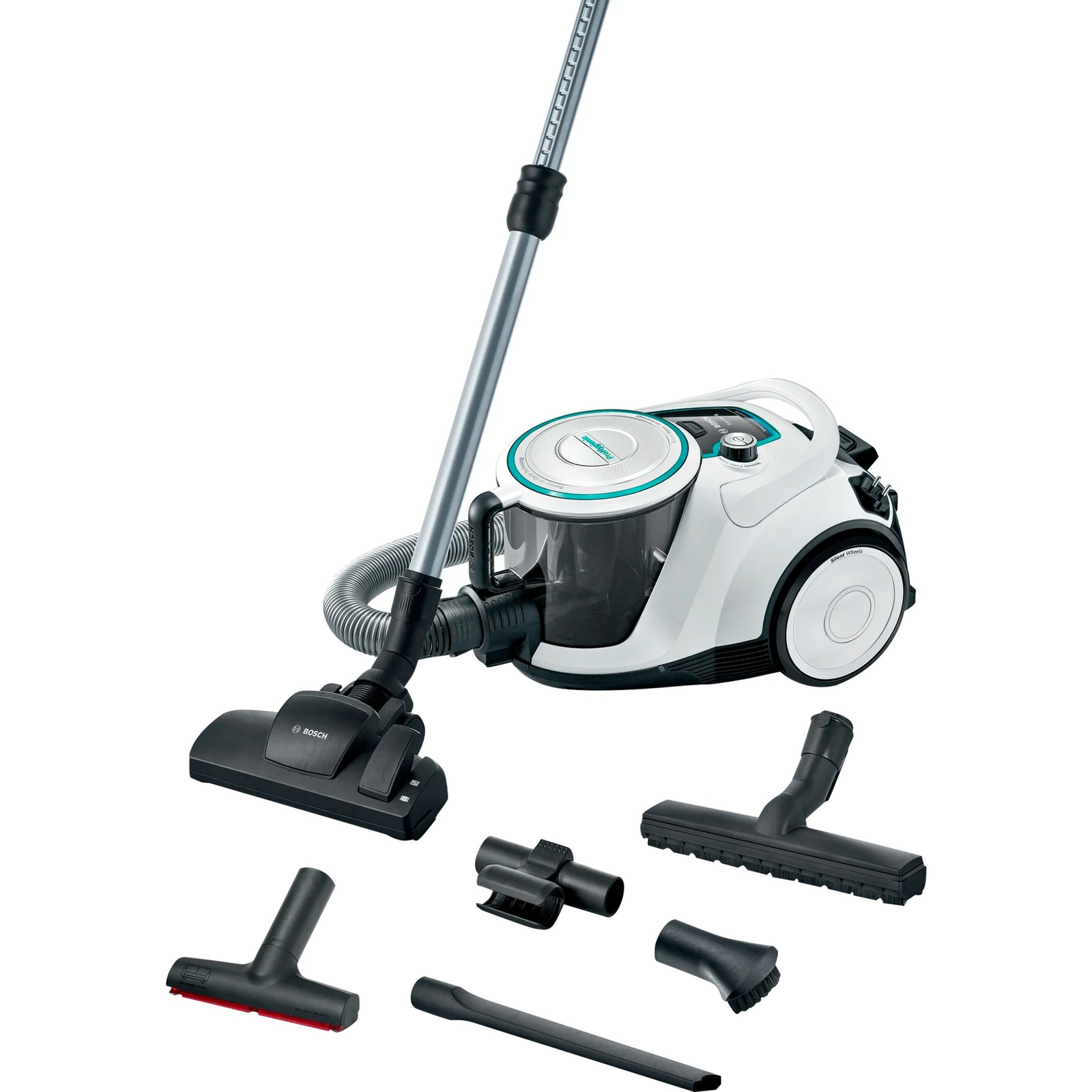 Bosch Serie 6 BGC41XHYG vysávač 2,4 L Cylindrový vysávač Suchý 700 W Bezvreckové (BGC41XHYG)
