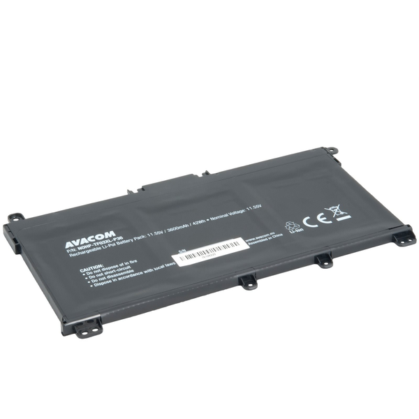 AVACOM TF03XL HP Pavilion 14-bk 15-cc Series Li-Pol 11,55 V 3600 mAh 42 Wh