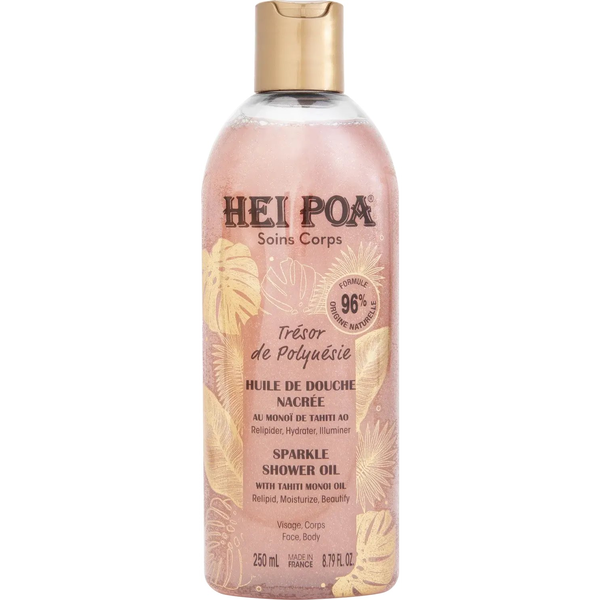 Lacoste Hei Poa, Tresor De Polynesie, Sparkling, Shower Oil, For All Skin Types, 250 ml For Women