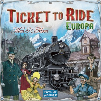 Ticket to Ride Európa stratégiai játék (ASM34536)