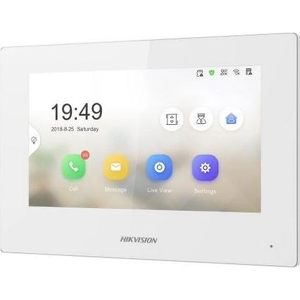 VIDEÓ KAPUTELEFON MONITOR HIKVISION DS-KH6320Y-WTE2/FEHÉR HIKVISION