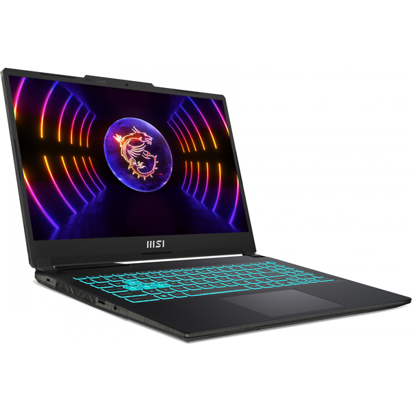 MSI Cyborg 15 A13VF-881 Intel® Core™ i5 i5-13420H Laptop 39,6 cm (15.6") Full HD 16 GB DDR5-SDRAM 512 GB SSD NVIDIA GeForce RTX 4060 Wi-Fi 6E (802.11ax) Windows 11 Home Fekete