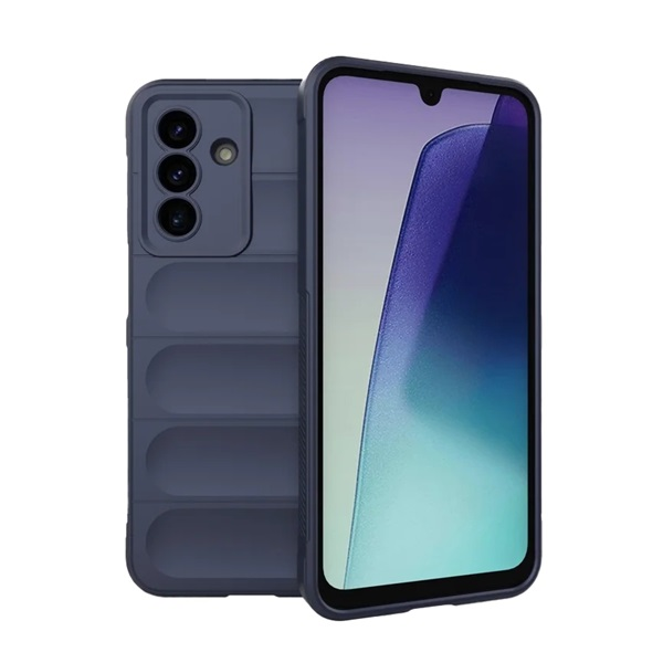 Szilikon telefonvédő (ütésállóság, kameravédő, 3D) SÖTÉTKÉK Samsung Galaxy A17 5G (SM-A176) "Gigapack csomagolás" (GP-172560)