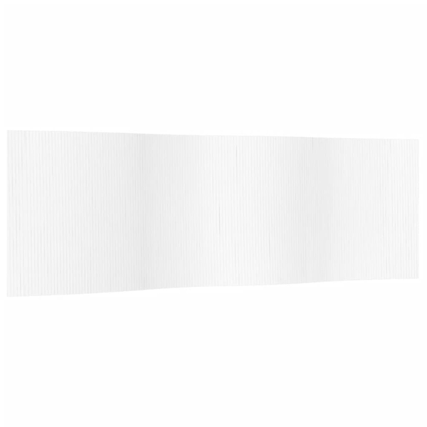 fehér bambusz térelválasztó 165 x 600 cm