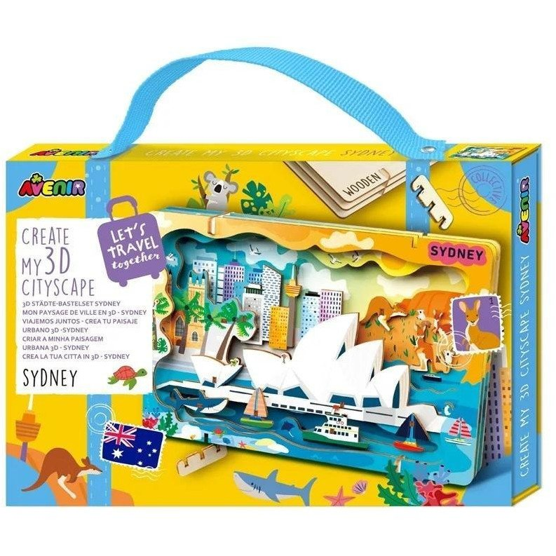 Városkép 3D puzzle, Sydney Avenir (6920773350765)