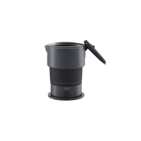 Adler Silicon Travel Kettle | Ad 1377 | Travel Kettle | 600 W | 0.6 L | Silicon | Grey
