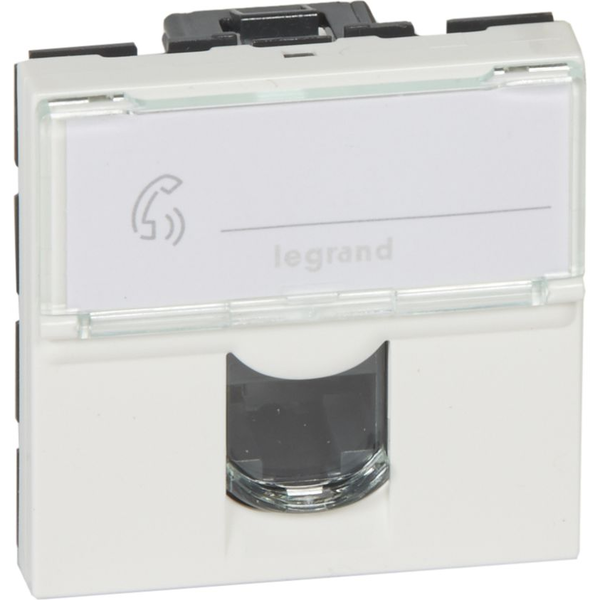 Legrand 0 765 54 stikkontakt RJ-45 Hvid