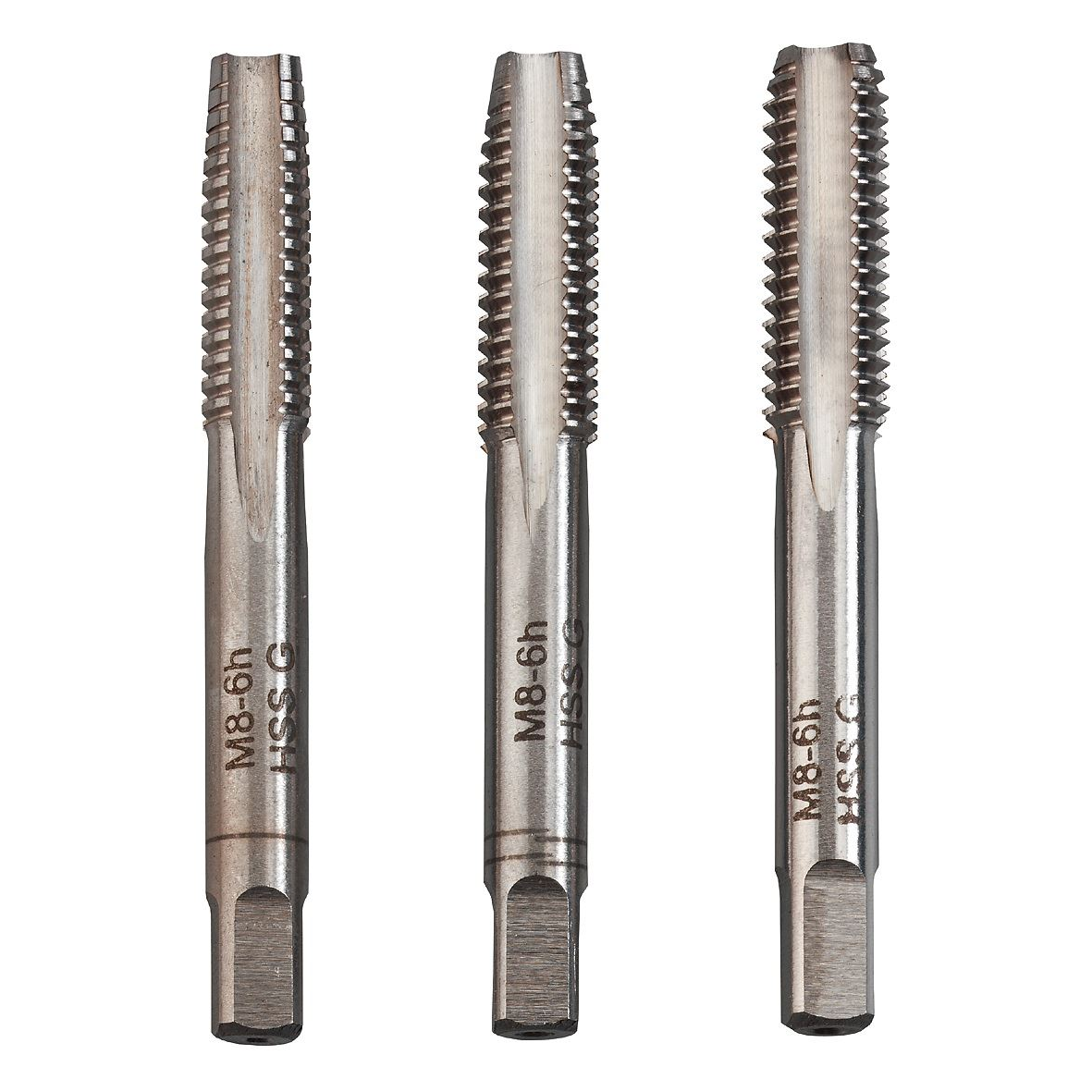 KWB PROFI HSS-G HAND TAPS SET metrikus kézi menetfúró 40x11x3.5mm M3 menetemelkedés:0.5 (49443303) (KWB 49443303)