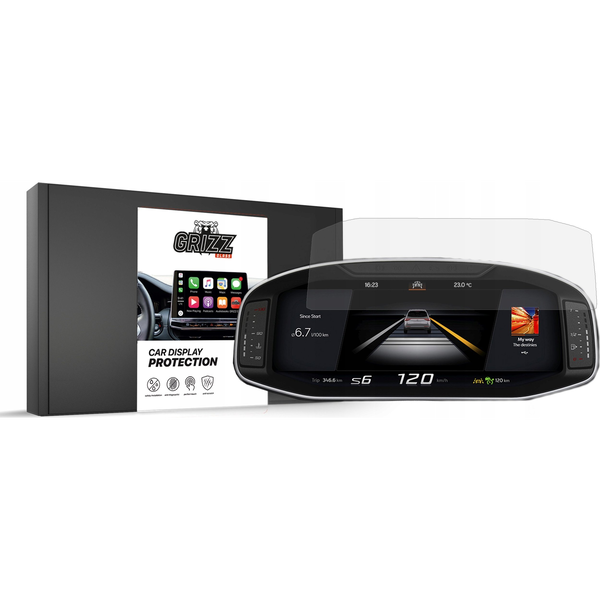  GrizzGlass Folia matowa GrizzGlass CarDisplay Protection do Seat Ibiza 5 Virtual Cockpit 10,25" 2020