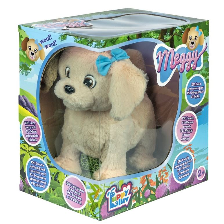 TM Toys Meggy interaktív plüss kutyus (DKO0080) (DKO0080)