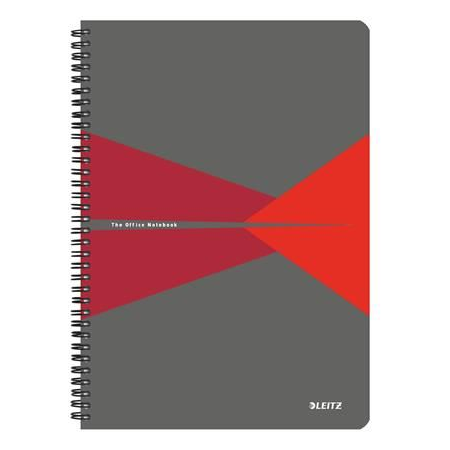 Leitz spirálfüzet, A4, vonalas, 90 lap, 