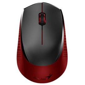 Genius NX-8000S безжична безшумна мишка черно-червена