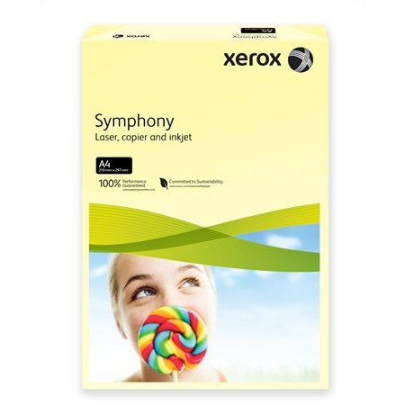 XEROX "Symphony" Másolópapír A4 80g világossárga (pasztell) (003R93975) (003R93975)
