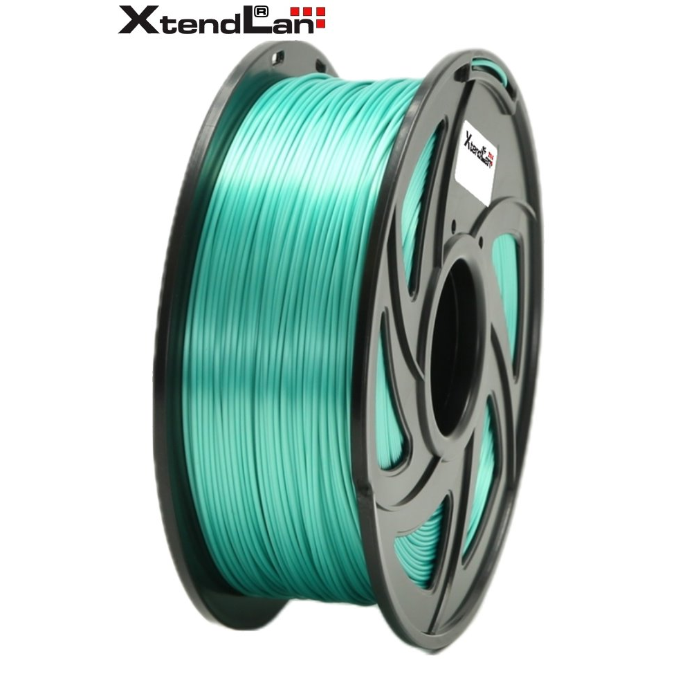 XtendLAN Filament PLA 1.75mm 1 kg - Fényes zöld (3DF-PLA1.75-SGN 1KG)