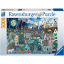 Puzzle Ravensburger Puzzle 2D 500 dílků RAVENSBURGER 5000 el. Viktoriánská