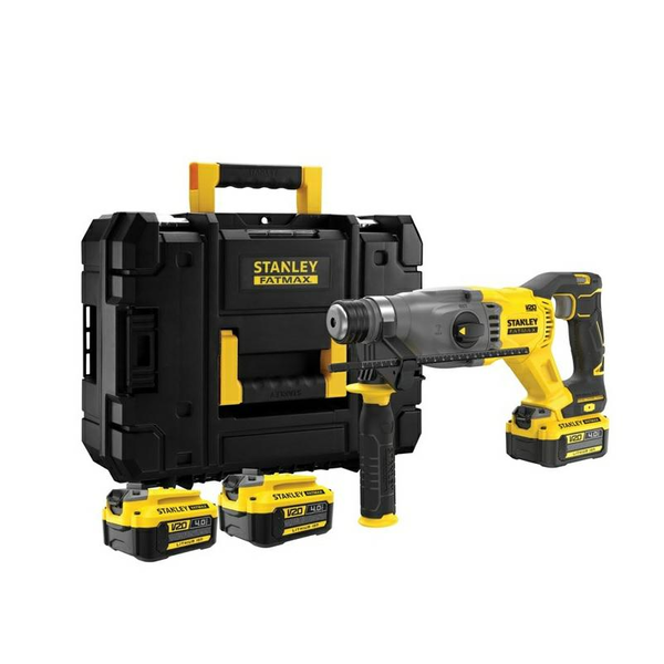 Stanley FatMax SFMCH900M22-QW Akkus Fúrókalapács - 18 V, 1550 RMP, 2 J, 2 x 4 Ah Akku + Töltő 