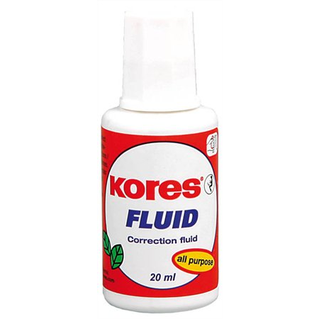 Kores Fluid Hibajavító folyadék oldószeres 20ml (66813/66861/66101)