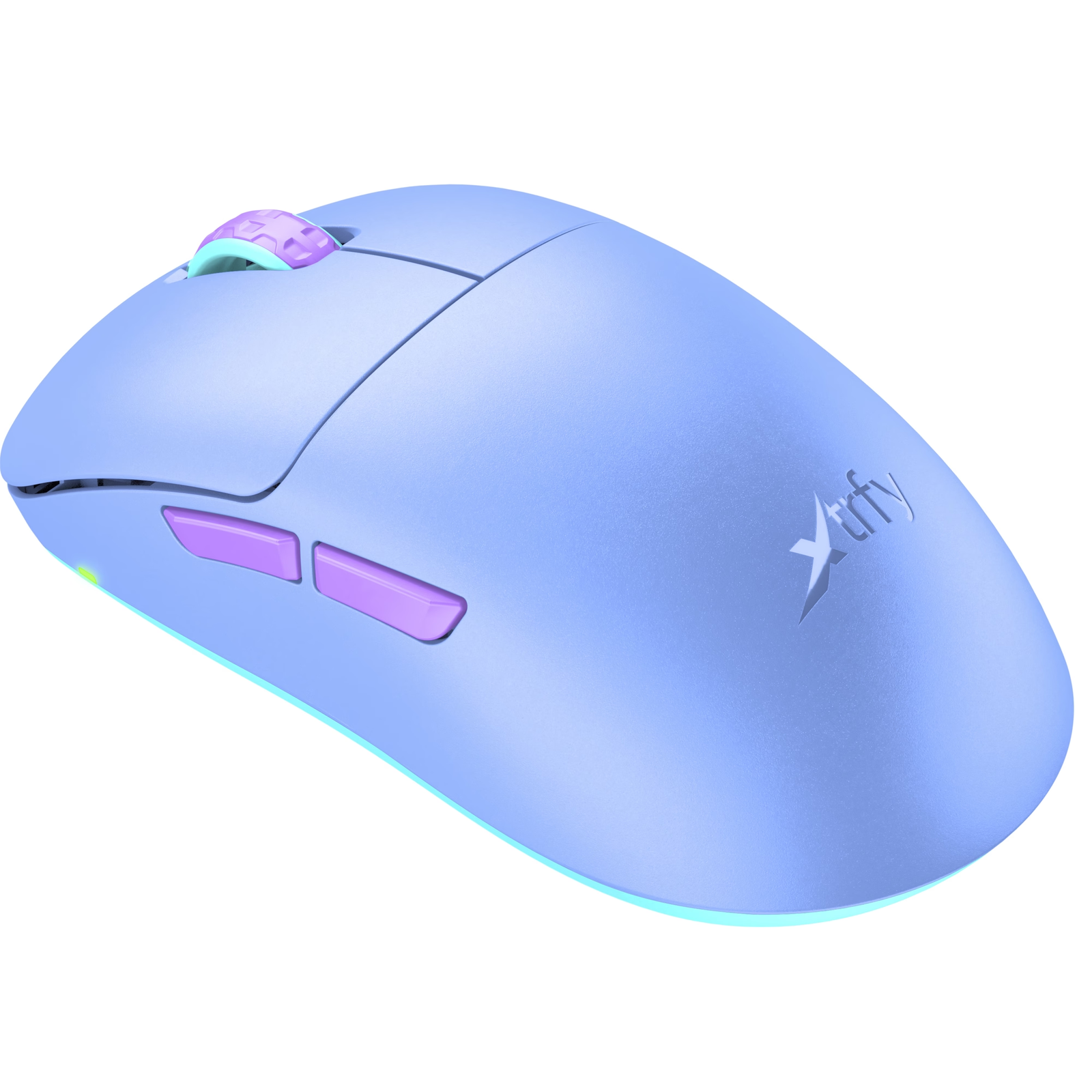 Xtrfy M8 Wireless Gaming Egér Frosty Purple 55g (M8 WIRELESS FROSTY PURPLE)