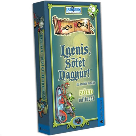 Delta Vision Igenis, Sötét Nagyúr! társasjáték - zöld változat (951699) (Delta Vision 951699)