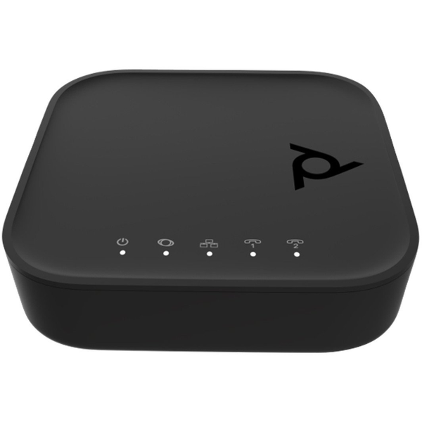 Poly ATA 402 2FXS Voice Port VoIP Adapter with Open SIP and Power Supply