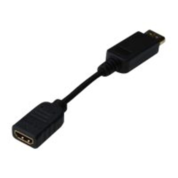Digitus DisplayPort - HDMI Čierny