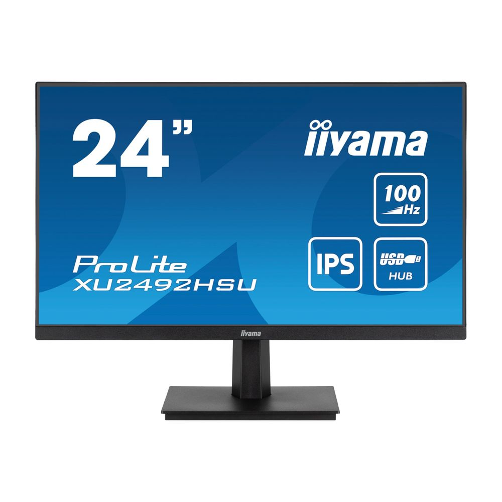iiyama ProLite XU2492HSU-B6 23,8" Full HD IPS monitor fekete (XU2492HSU-B6)